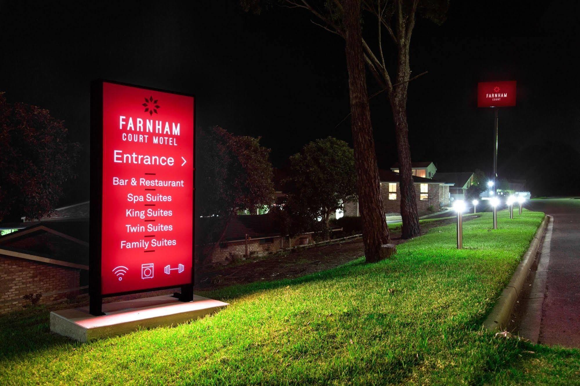 Farnham Court Motel And Restaurant Morwell Eksteriør bilde