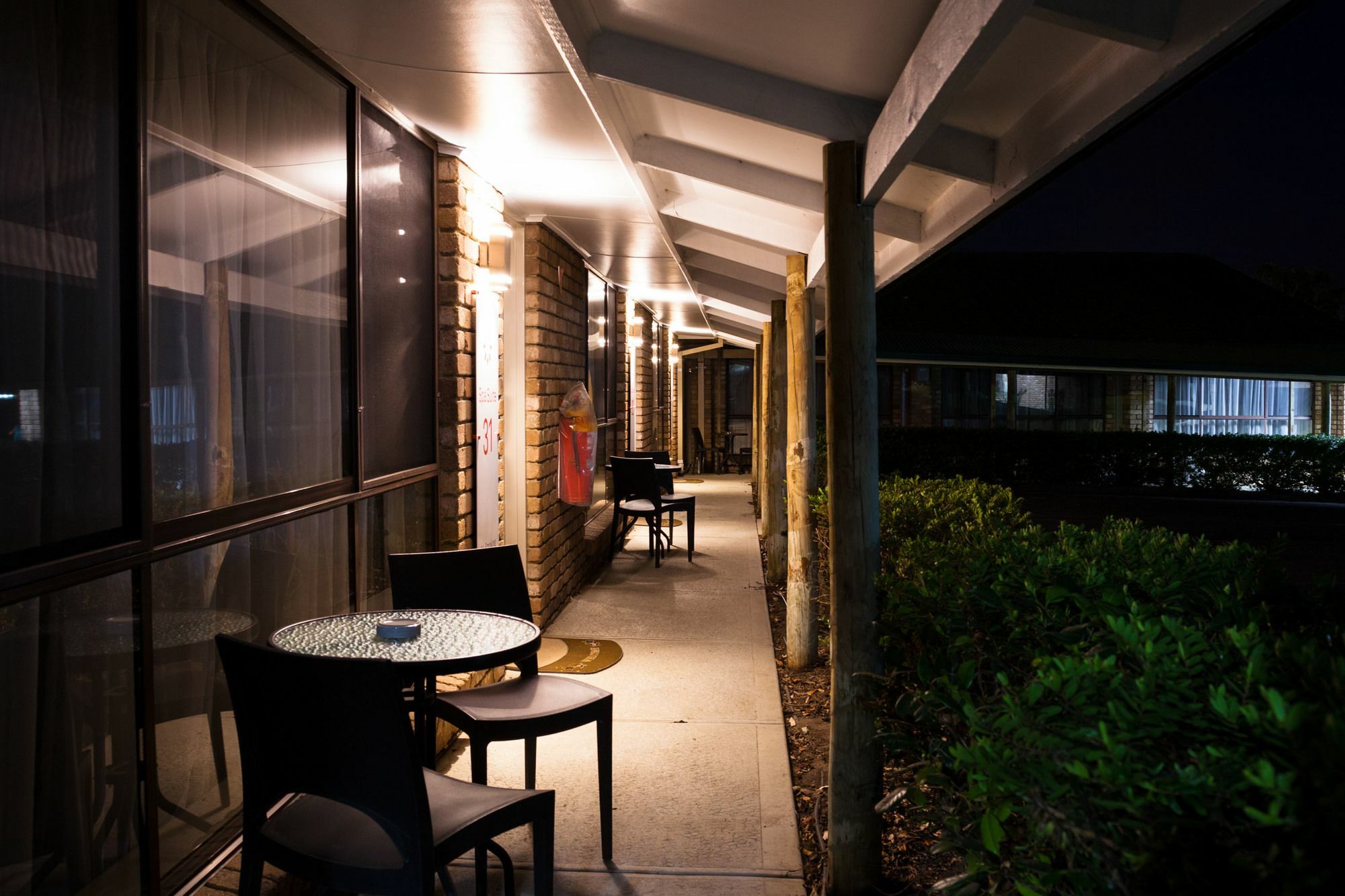 Farnham Court Motel And Restaurant Morwell Eksteriør bilde